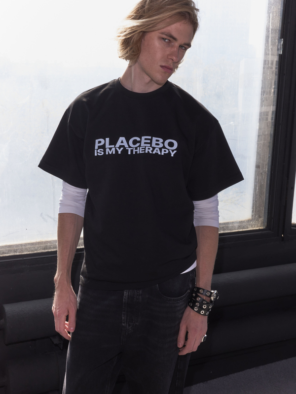 Футболка Placebo, черная