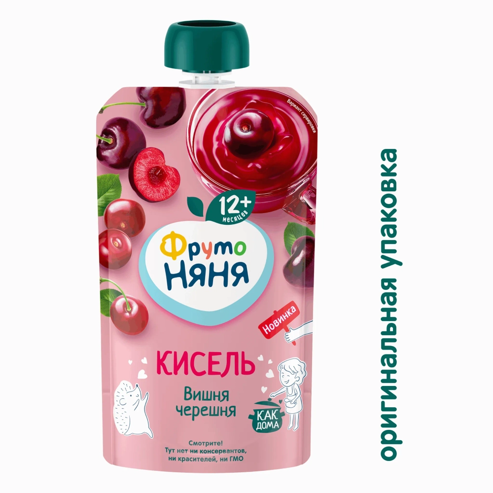 Фрутоняня кисель вишня-черешня 130 мл