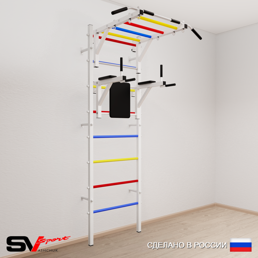 Шведская стенка Sv Sport 522 (Турник рукоход/Брусья)