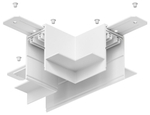 Соединитель T-образный для треков Denkirs SMART HIDE TR2113-WH