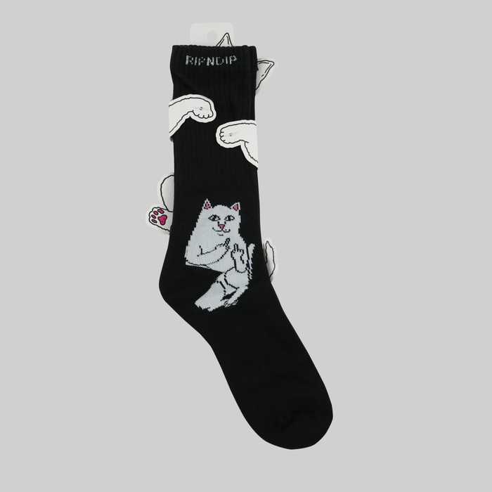 Носки Ripndip Lord Nermal Socks артикул:RND3583 - купить в магазине Дайс