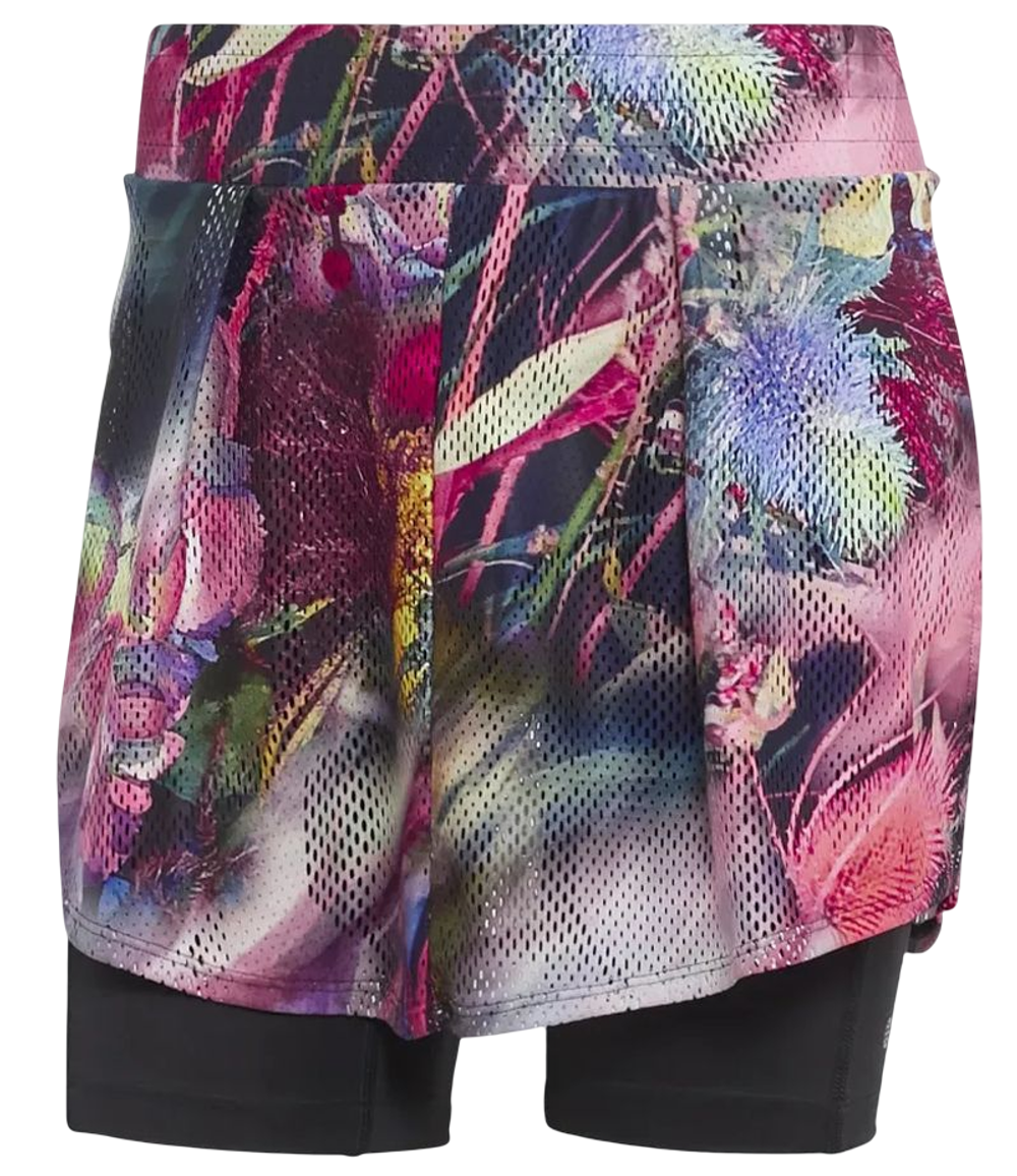 Теннисная юбка Adidas Melbourne Skirt - разноцветный/black