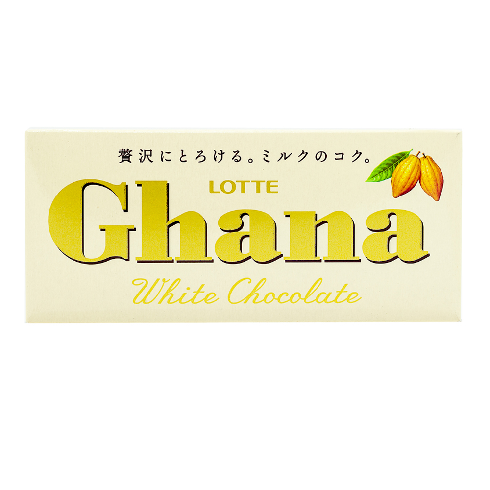 Шоколад CHANA белый, Lotte, 45гр