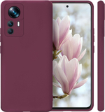Мягкий Soft Touch чехол из силикона для XIAOMI 12T / 12T PRO с бархатной подкладкой