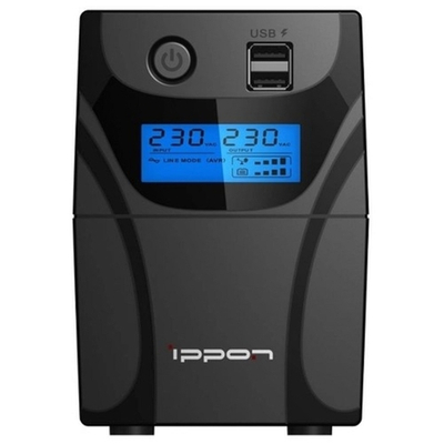 Ippon Back Power Pro II 500 black {1030299}