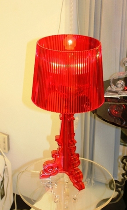 лампа  Bourgie Table lamp by Kartell ( RED )