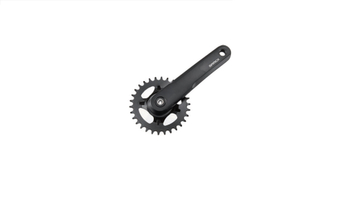 Система SAMOX MTB 1x10s/9s, 36T, сталь, 175мм алюминий, квадрат, черная