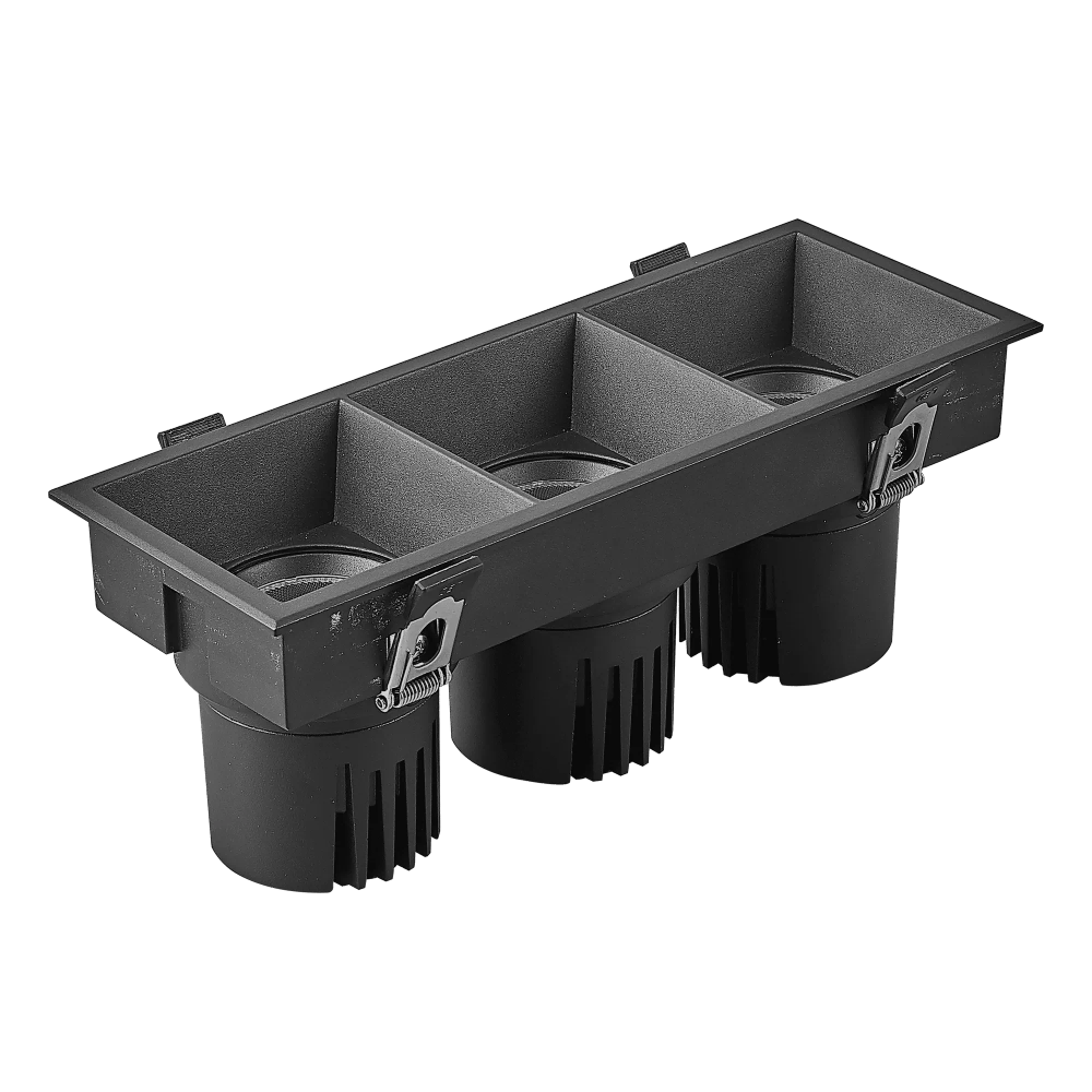 Светильник MS-FLOW-BUILT-S230x85-3x6W Day4000 (BK, 15 deg, 230V) (Arlight, IP20 Металл, 5 лет) 061268