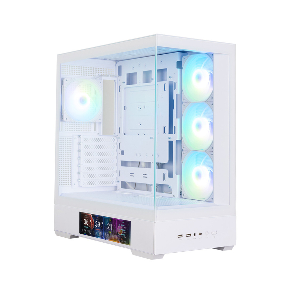 Компьютерный корпус Zalman P40 DS White без Б/П