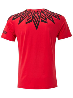 Мужская теннисная футболка Hydrogen Tech Tee Man - красный