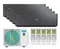 Мульти сплит-система Hisense 5 x AS-10UW4RXVQH01AG(B) / AMW5-42U4RTA