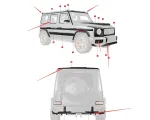 Карбоновый обвес для Mercedes-Benz G-Class W465 G63 2025+ гелик гелентваген