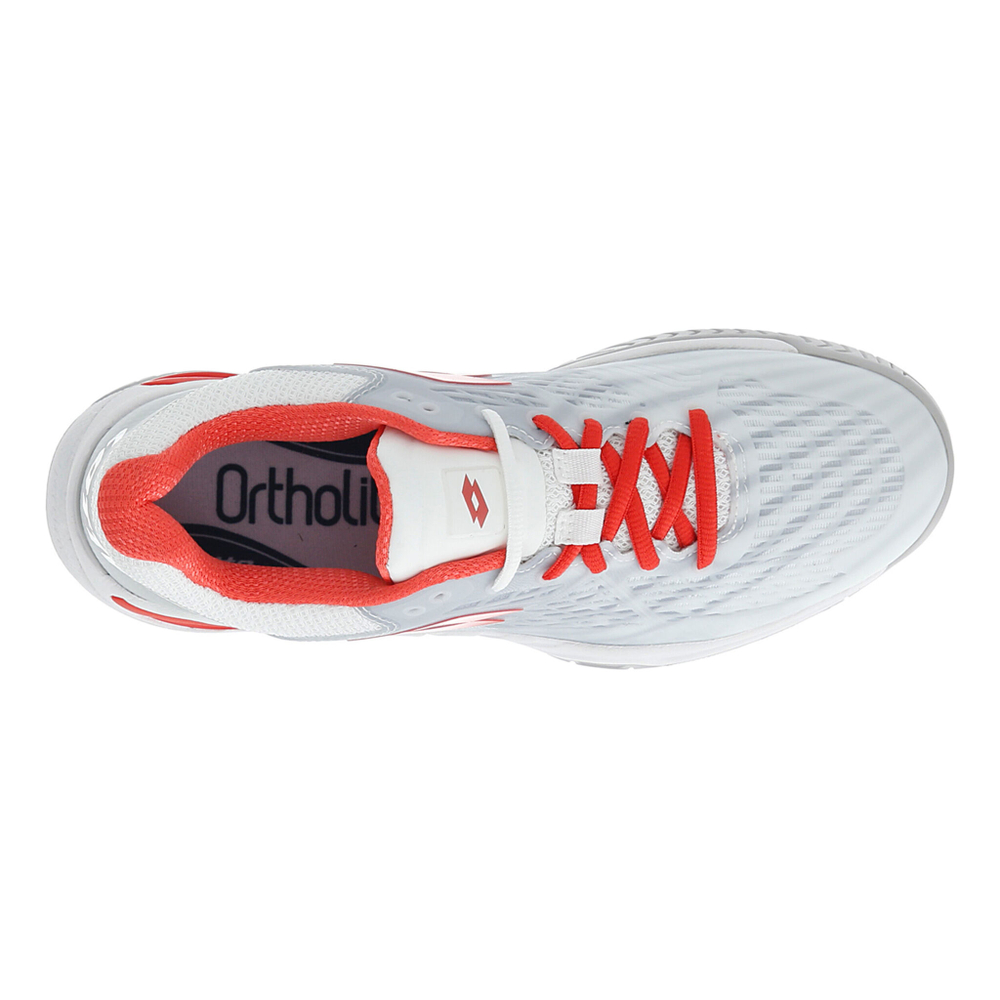 Женские теннисные кроссовки Lotto Mirage 100 SPD All Court Shoe Women - White, Red