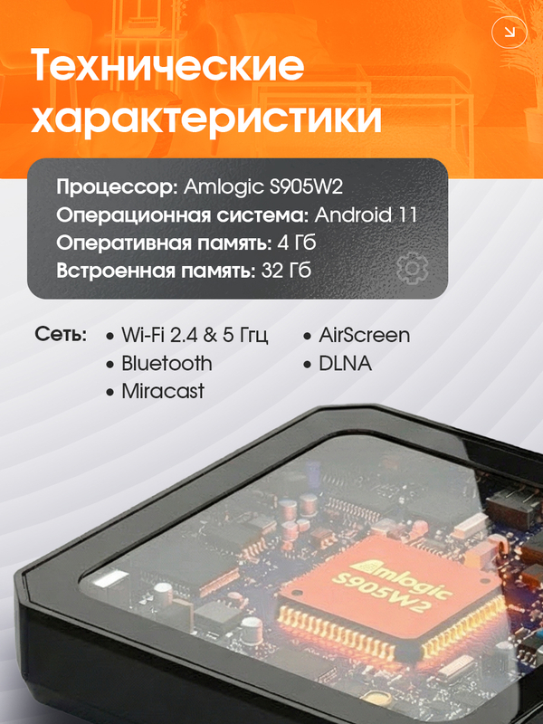 Tanix TX3PLUS ТВ-Медиаприставка 4/32 Гб
