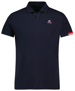Мужское теннисное поло Le Coq Heritage Polo No.1 FW22 - небесный
