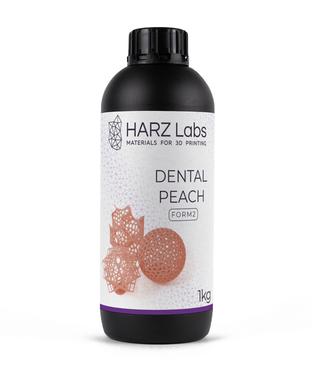 Смола Form2 Dental Peach, цвет Peach