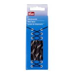 Шнурки круглые Outdoor 6 мм*120см черн/беж, Prym