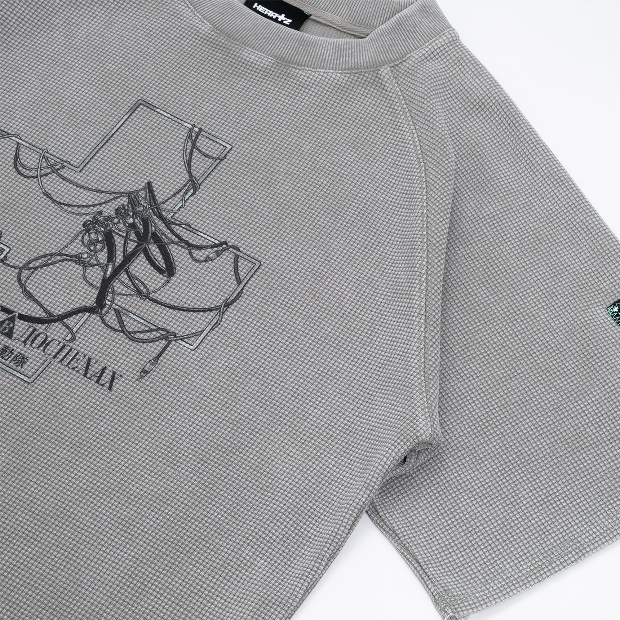 «Ghosted» GITS Waffle T-Shirt