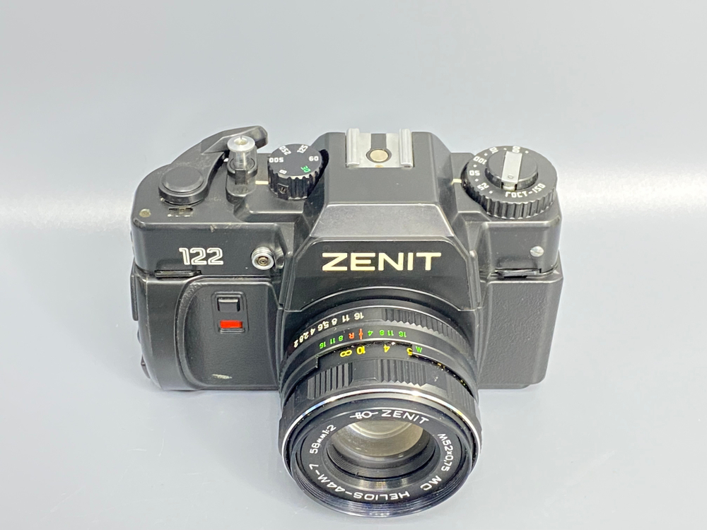 Zenit 122 + MC Helios-44M-7