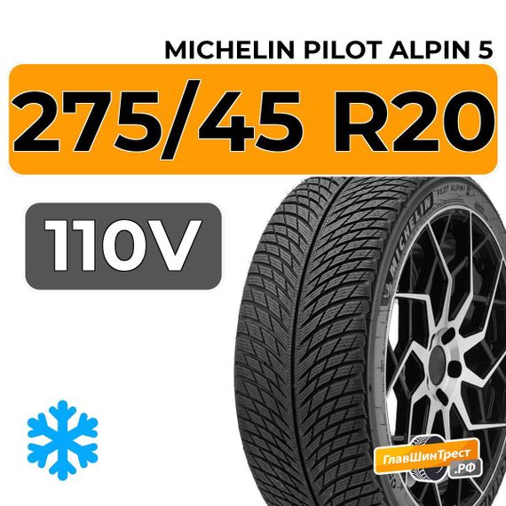 Michelin Pilot Alpin 5 SUV 275/45 R20 110V XL