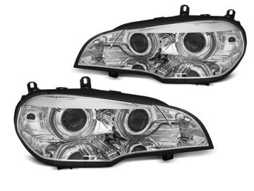 Передние фары AE DRL LED CHROME AFS HID для BMW X5 E70