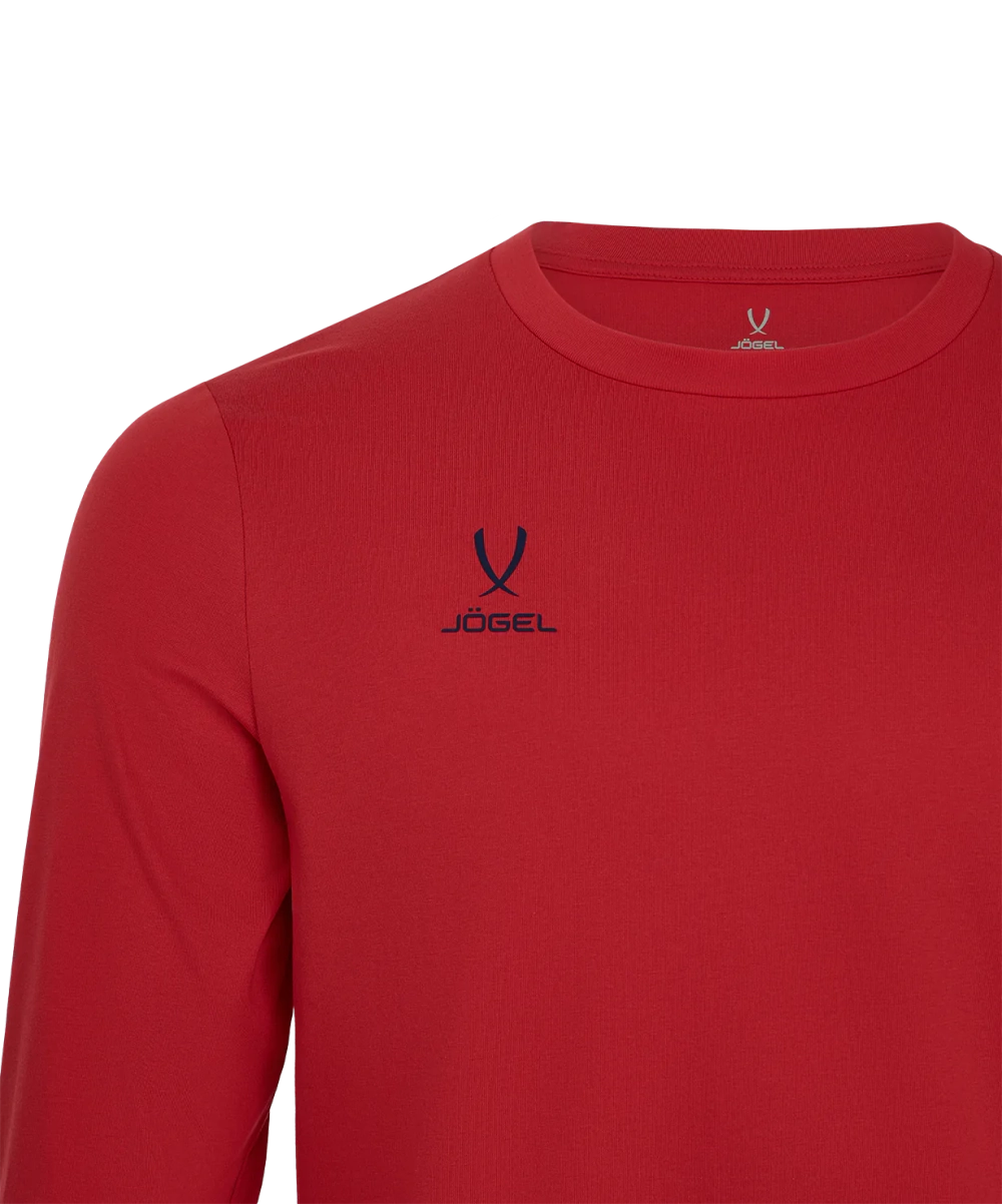 Футболка баскетбольная с длинным рукавом DIVISION PerFormDRY Pre-Match Longsleeve Jersey, красный