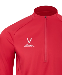 Джемпер ветрозащитный JÖGEL PREMIER PerFormPROOF 1/4 Zip Wind Top, красный