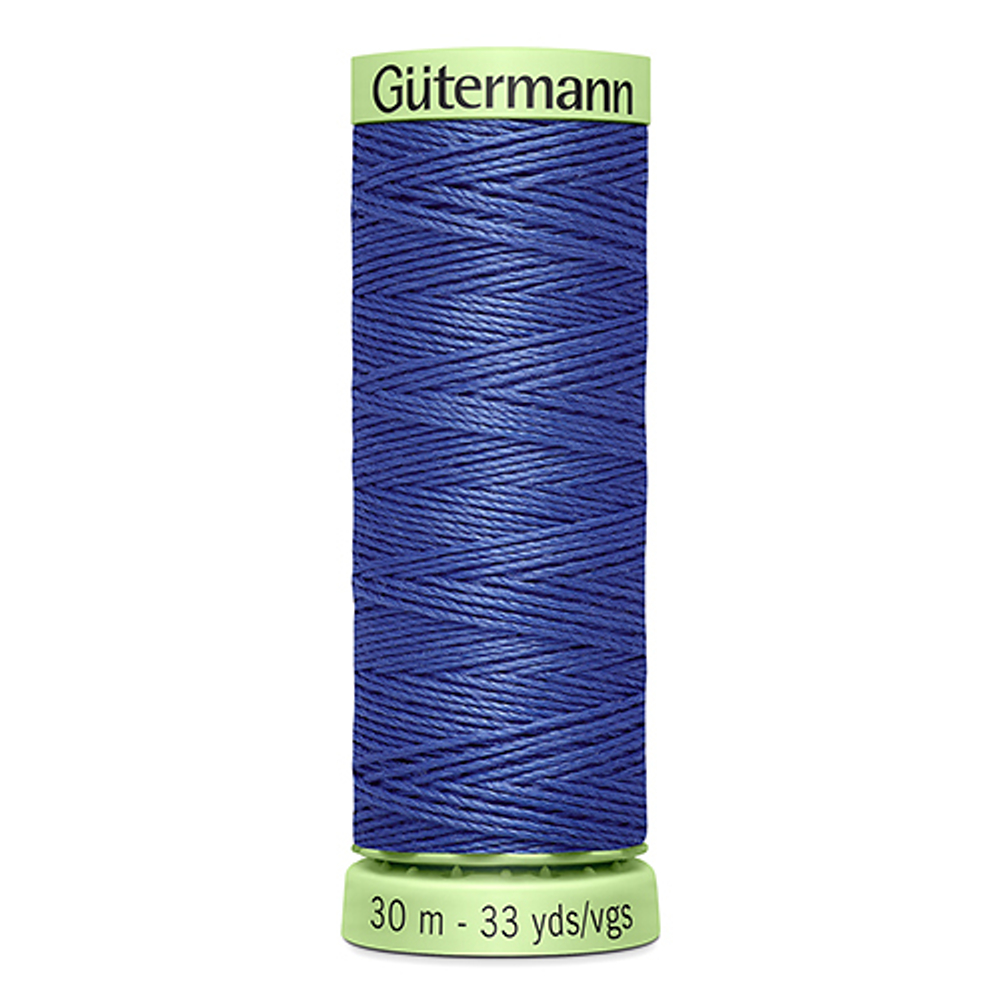 Нить Top Stitch 30/30 м для декоративной отстрочки, Gutermann, 759 сине-голубой