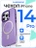 Чехол накладка iPhone 14 Pro 6.1" Gurdini Rome Series with Magsafe Purple