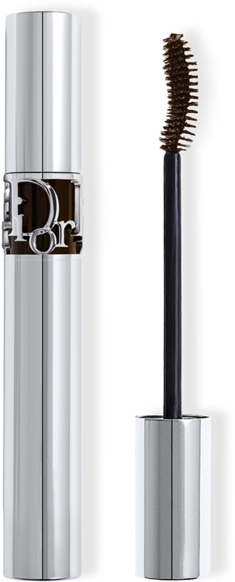 DIOR Diorshow Iconic Overcurl - Тушь для ресниц, увеличивающая объем и подкручивающая, флакон с возможностью заполнения оттенок 694 Brown, 6 g