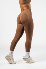 Леггинсы Shaping Seamless High-Waist Leggings MAXIMUM PUSH-UP 302 Коричневые