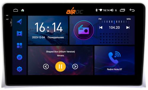 Магнитола для Volkswagen Multivan T5 2003-2015 - AIROC 2K RI-3710 Android 12, Быстрая, QLed+2K, CarPlay, SIM-слот