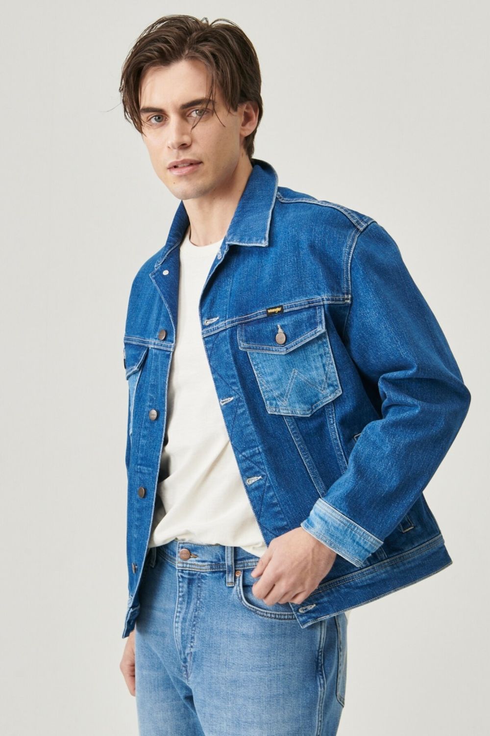 Куртка джинсовая мужская WRANGLER ANTI FIT JACKET