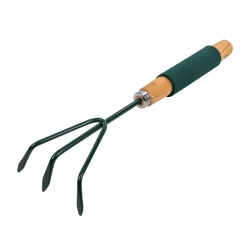 Рыхлитель 3-зубый для почвы с деревянной рукояткой WMC TOOLS WMC-TG2104020-L