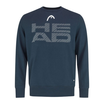 Мужское теннисное поло HEAD Rally Long Sleeve Men - Blue