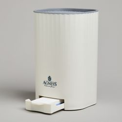 ПОДСТАВКА ДЛЯ НОЖЕЙ AGNESS С ТОЧИЛЬНЫМ КАМНЕМ 13,6*14,6*23 СМ