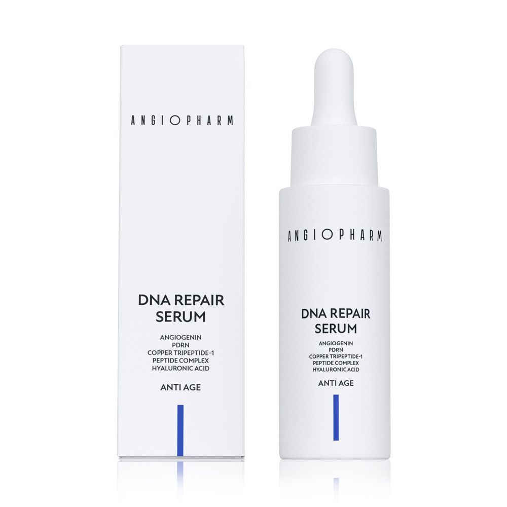Сыворотка восстанавливающая с ПДРН для лица ANGIOPHARM DNA Repaip Serum 30мл