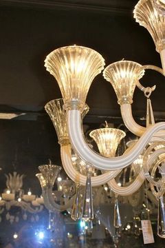 murano chandelier SYLCOM   12-13  by Arlecchino Arts ( HK)