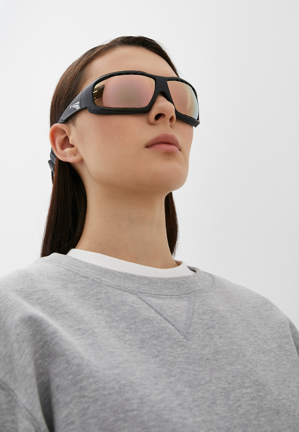 Спортивные очки LiP Typhoon / Matt Black - Black / Zeiss / PA Polarized / Rose Gold Lens