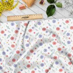 Ткань ниагара прекрасные и сочные цветочки