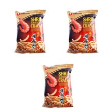 Чипсы с креветочным вкусом Nongshim 75 г 3 шт