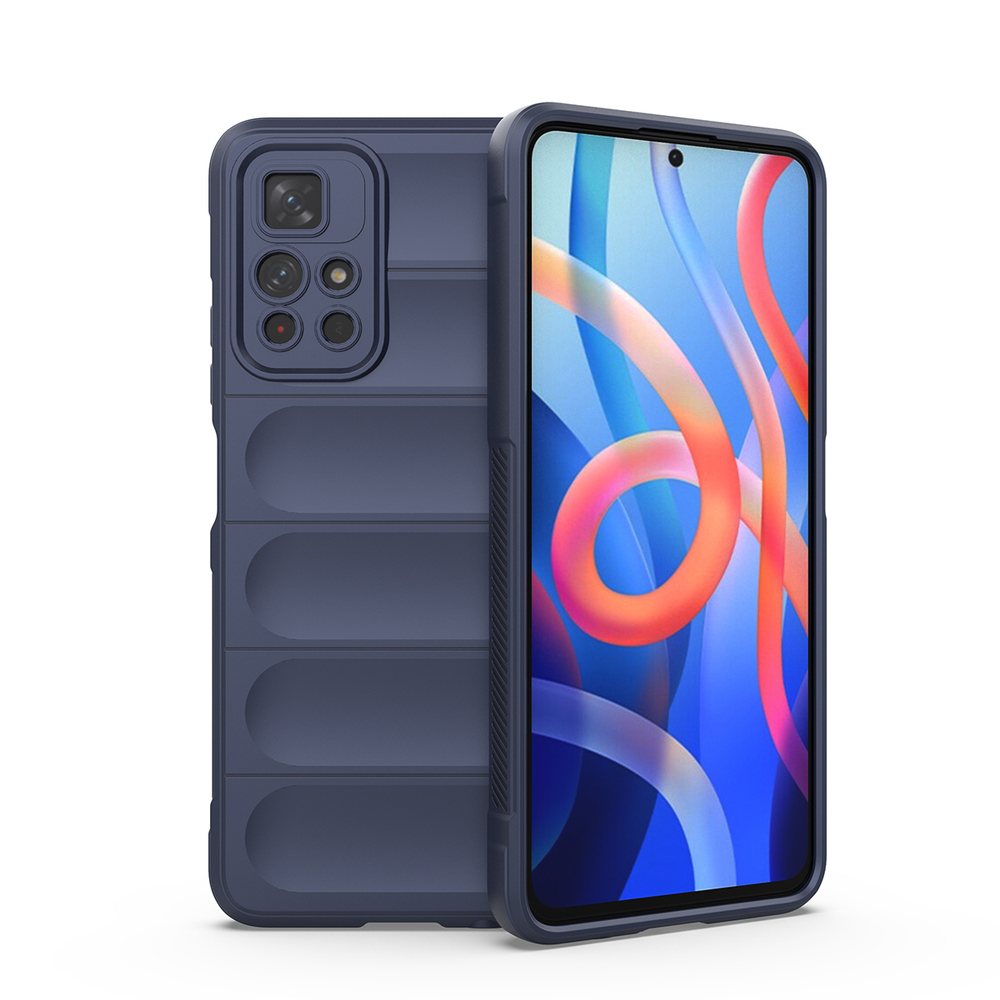 Противоударный чехол Flexible Case для Poco M4 Pro 5G