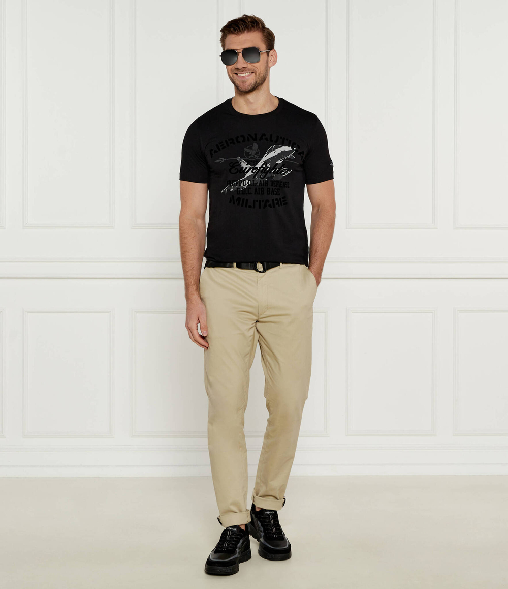Футболка Aeronautica Militare - черный(TS2343J634)