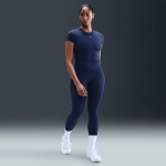 IM9638-410 Футболка тренировочная Nike One Fttd Ss Top W