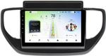 Магнитола для Hyundai Solaris 2 2020-2022 (штатная навигация) - Teyes CC4L-DTS монитор 9" IPS, Android 14, Быстрая, Snapdragon 662, CarPlay, 4G SIM-слот