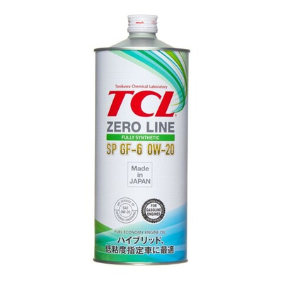 TCL Zero Line Fully Synth, Fuel Economy, SP, GF-6, 0W20 Масло моторное , 1л