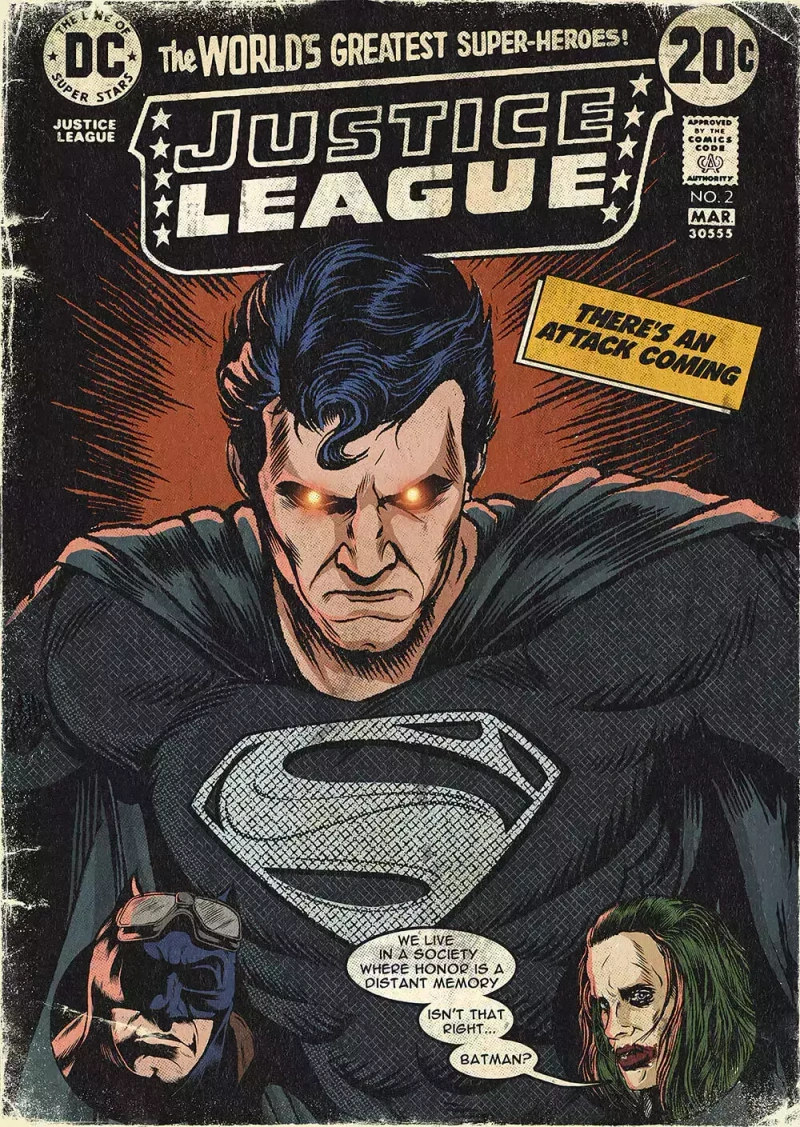 Открытка «Justice League #2: We Live In A Society»
