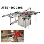 Форматно - раскроечный станок профессиональный JET JTSS-1600 380 В 3,8 кВт, каретка 1600 мм, диск 300 мм 10000044T