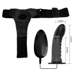 Мужской вибрострапон 16,2см на трусиках Pretty Love Harness Marvin Strap-On BW-022054