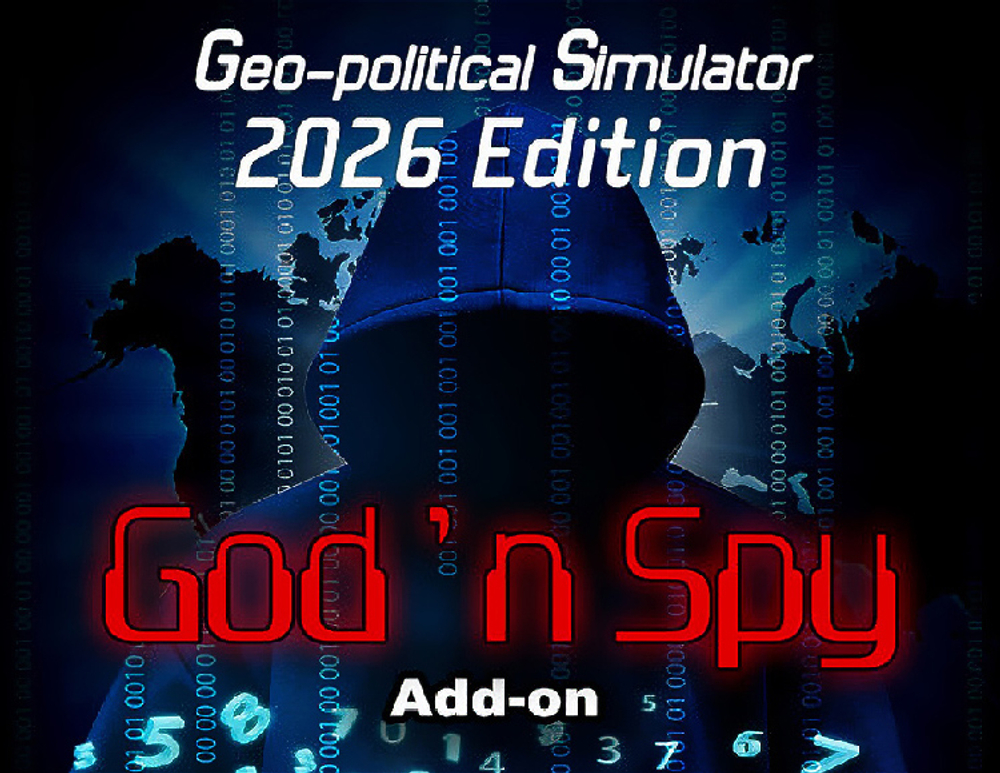 Add-on God' N Spy - Geo-Political Simulator 2026 Edition (для ПК, цифровой код доступа)